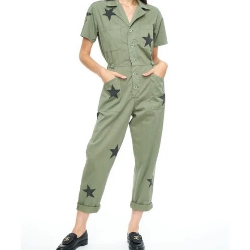 Pistola Grover Jumpsuit. Women’s short sleeve field suit.